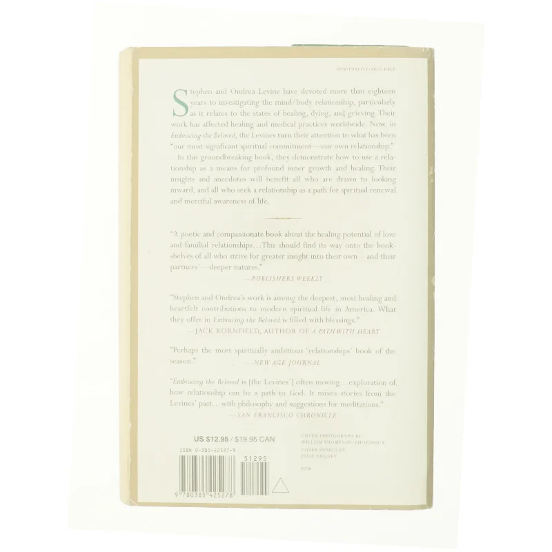 Embracing the Beloved (eBook) af Levine, Stephen / Levine, Ondrea (Bog)
