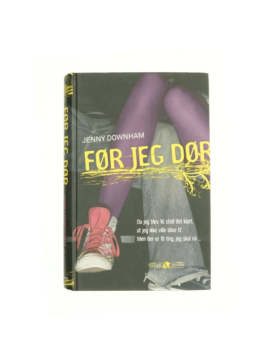 Forsiden af Før jeg dør af Jenny Downham