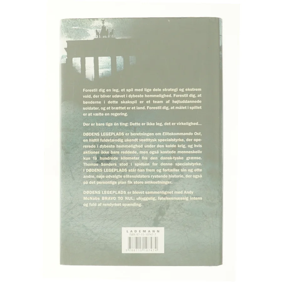 Dødens legeplads af Thomas Sanders (Bog)