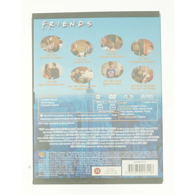 Friends: Season 7 Episodes 1 - 8                            <span class="label label-blank pull-right">Standard edition</span> fra DVD
