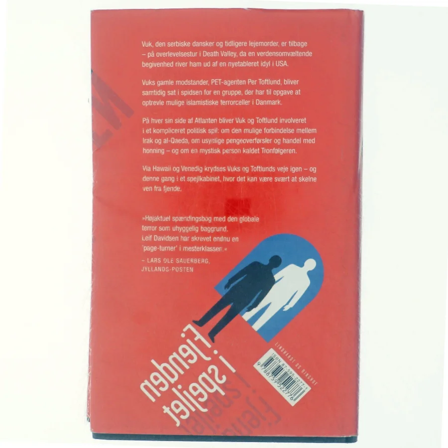 Fjenden i spejlet : roman af Leif Davidsen (Bog)