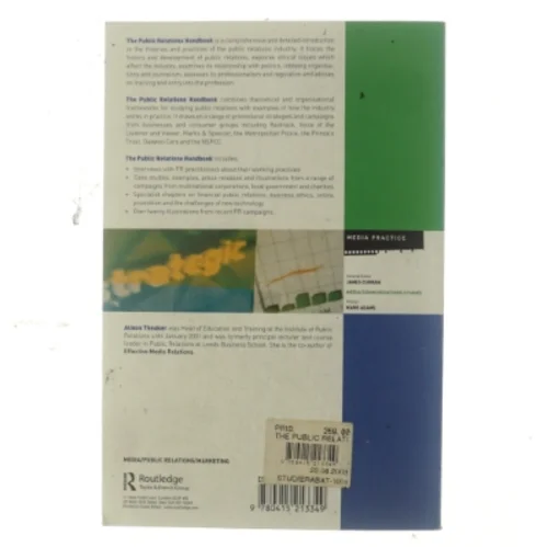 The public relations handbook af Alison Theaker (Bog)