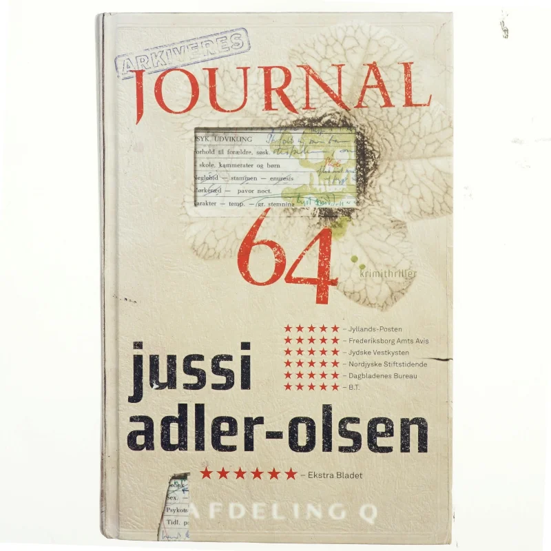Journal 64 : krimithriller af Jussi Adler-Olsen (Bog)