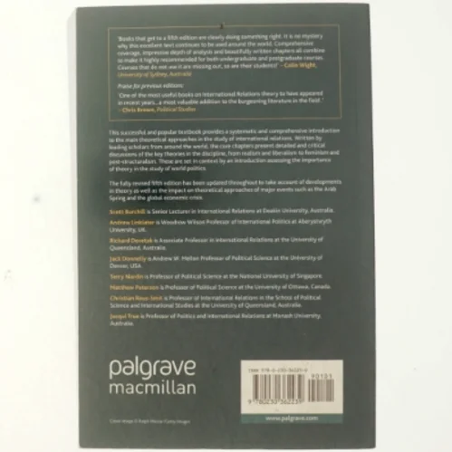 Theories of international relations af Scott Burchill (1961-) (Bog)