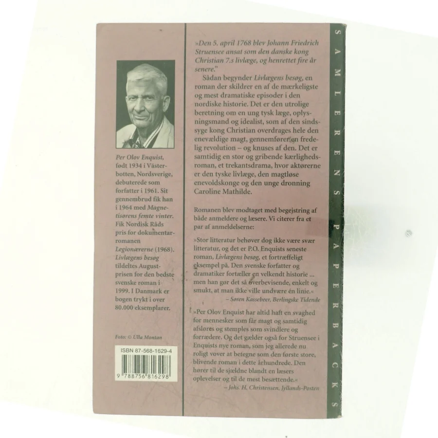 Livlægens besøg af Per Olov Enquist (Bog)