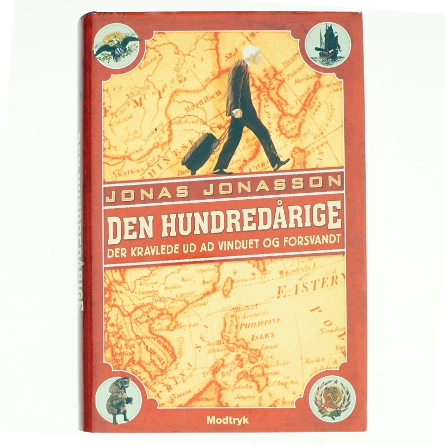 Den hundredårige der kravlede ud ad vinduet og forsvandt - Af Jonas Jonasson