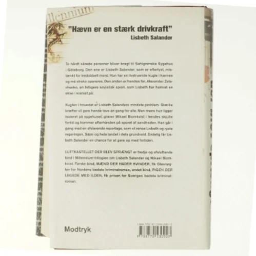 Luftkastellet der blev sprængt af Stieg Larsson