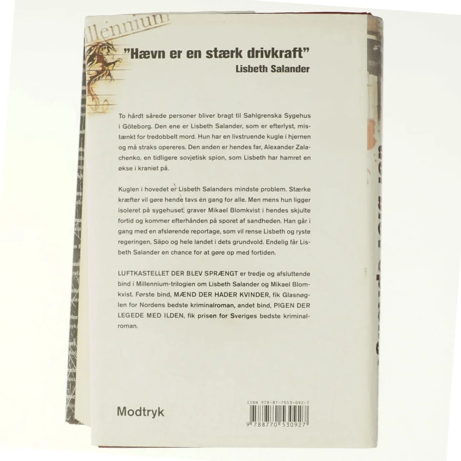 Luftkastellet der blev sprængt af Stieg Larsson