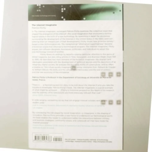 The Internet Imaginaire af Patrice Flichy (Bog)