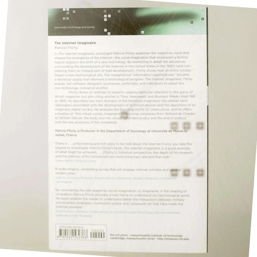 The Internet Imaginaire af Patrice Flichy (Bog)