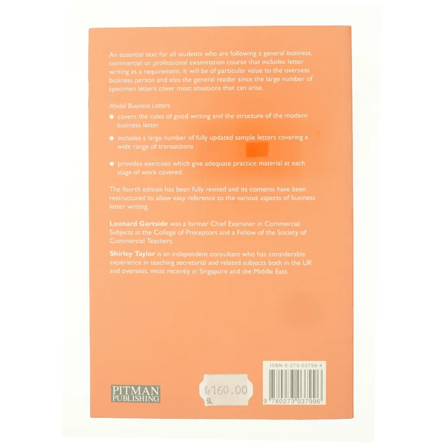 Model Business Letters af L. Gartside (Bog)