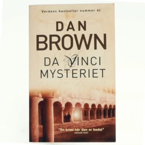 Da Vinci mysteriet af Dan Brown (Bog)