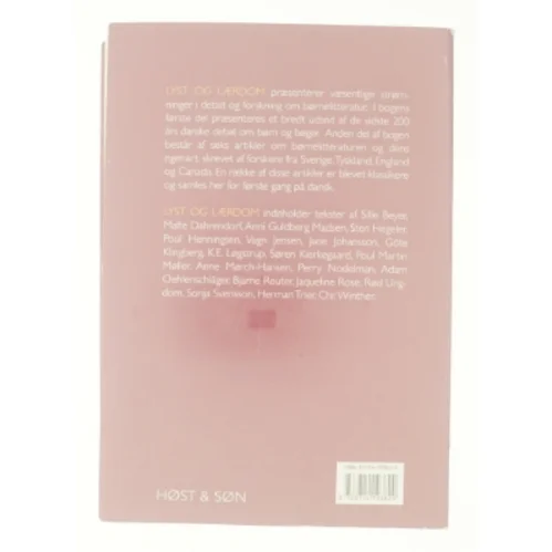 Lyst og lærdom : debat og forskning om børnelitteratur af Torben Weinreich (Bog)