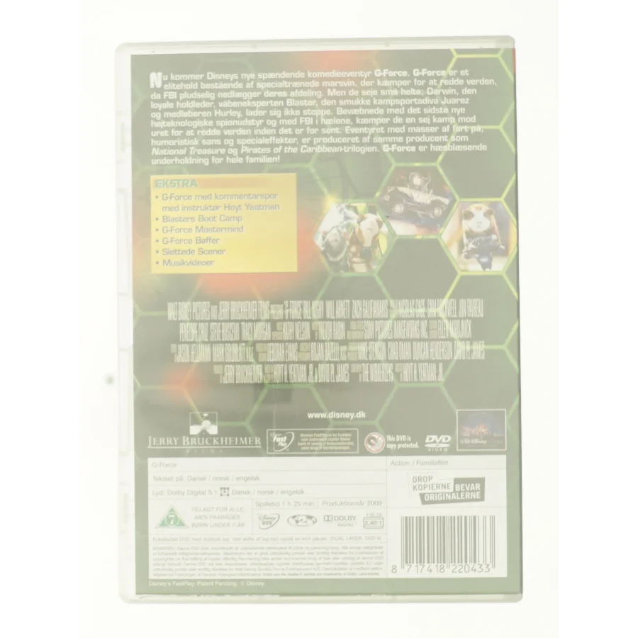 G-force fra DVD