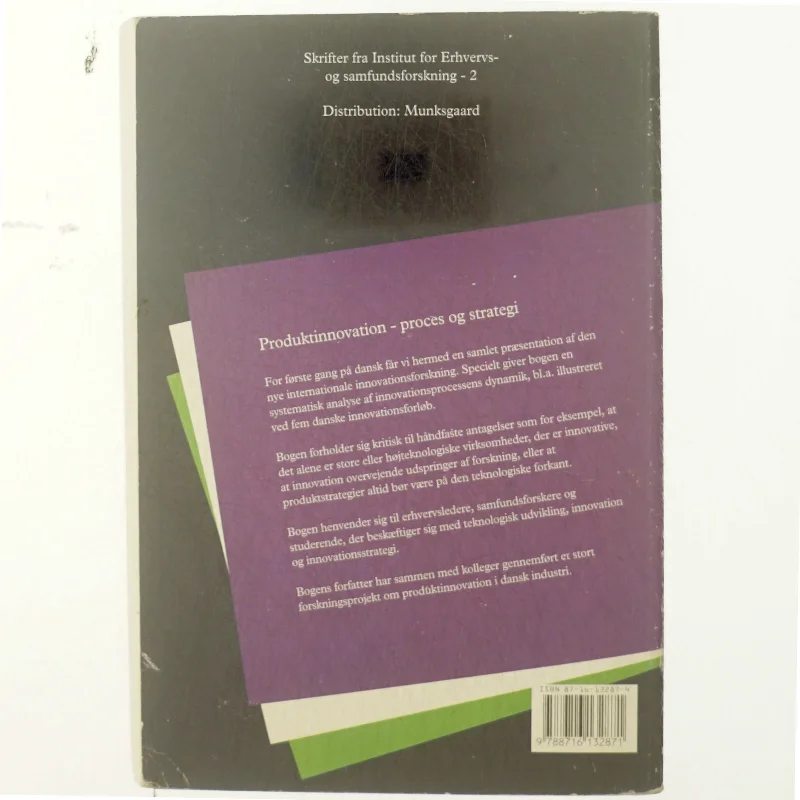 Produktinnovation : proces og strategi af Jens Frøslev Christensen (Bog)