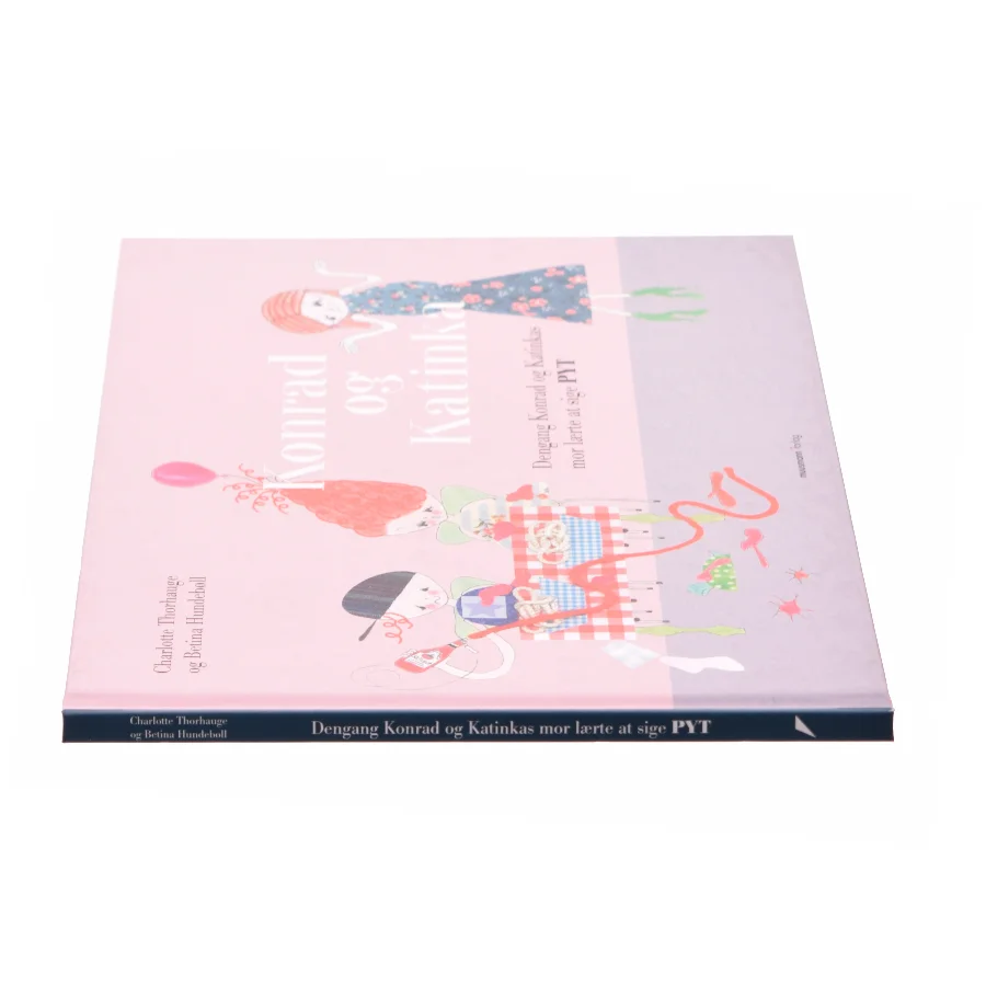 Konrad og Katinka - dengang Konrad og Katinkas mor lærte at sige pyt af Betina Hundebøll, Charlotte Thorhauge (Bog)