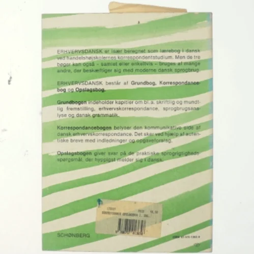 Erhvervsdansk. Bind 3, Opslagsbog : praktiske sprogproblemer (Bog)