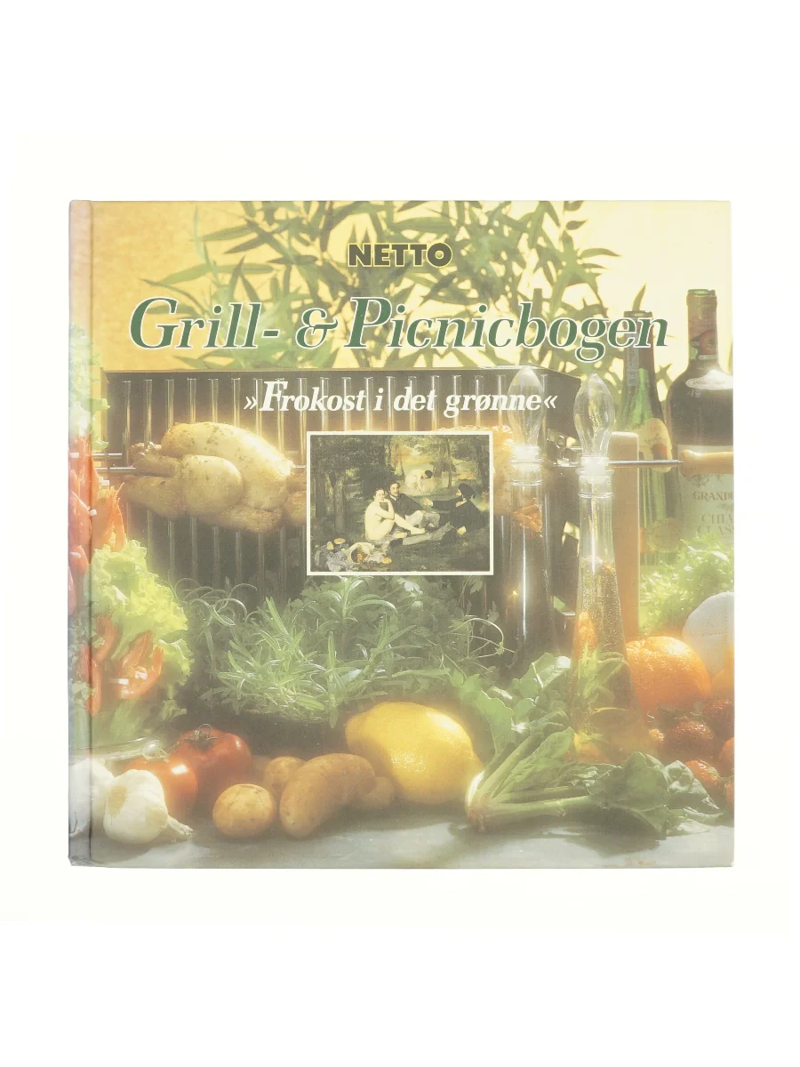 Forsiden af Grill- og Picnicbogen - Frokost i det grønne af Netto