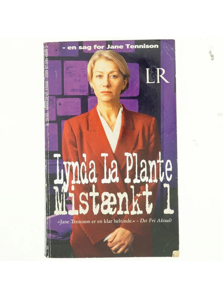Forsiden af Mistænkt 1 (Prime Suspect) af Lynda La Plante