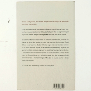 Politi af Jo Nesbø (Bog)