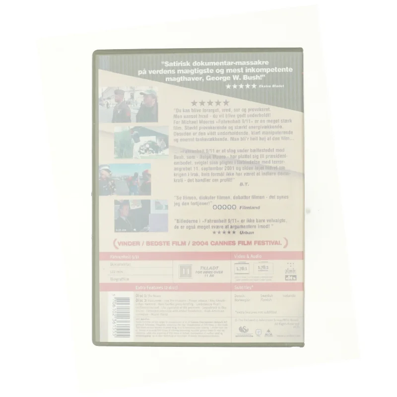 Fahrenheit 911 fra DVD