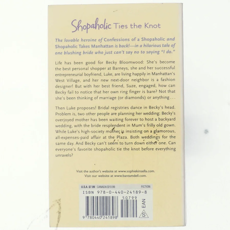 Shopaholic ties the knot af Sophie Kinsella (Bog)