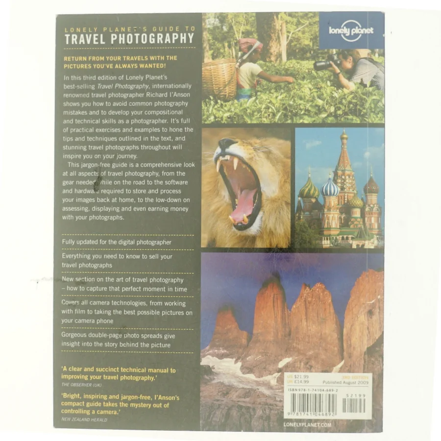 Lonely Planet's Guide to Travel Photography af Richard I'Anson (Bog)