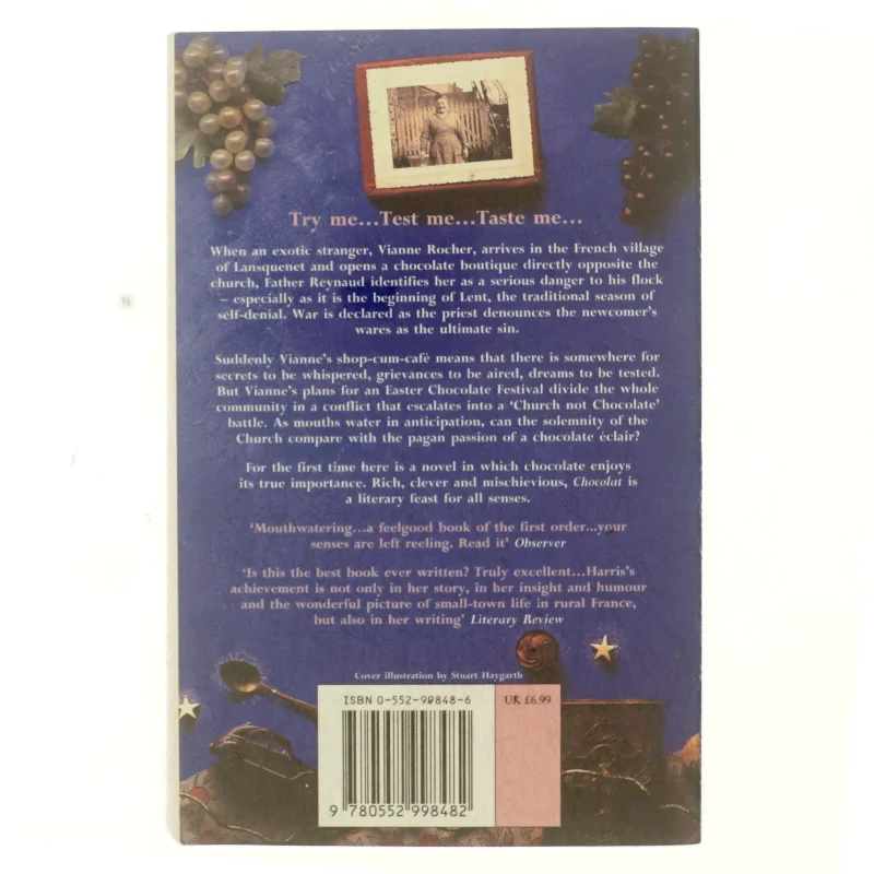 Chocolat af Joanne Harris (Bog)