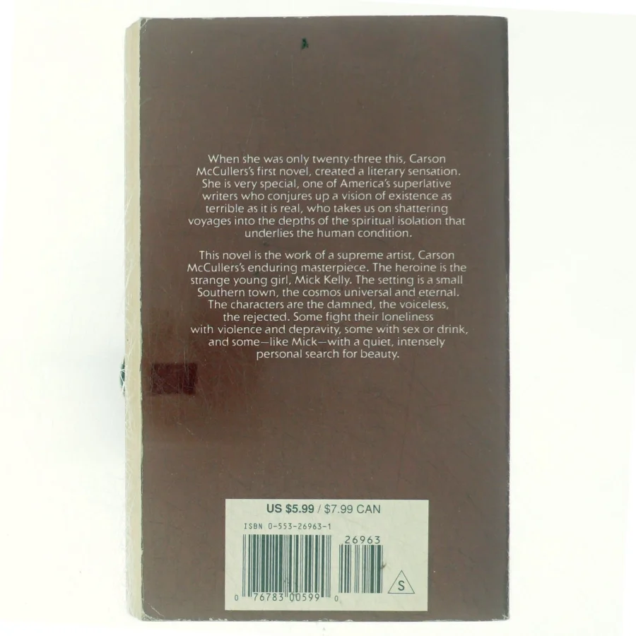 The heart is a lonely hunter by Carson McCullers