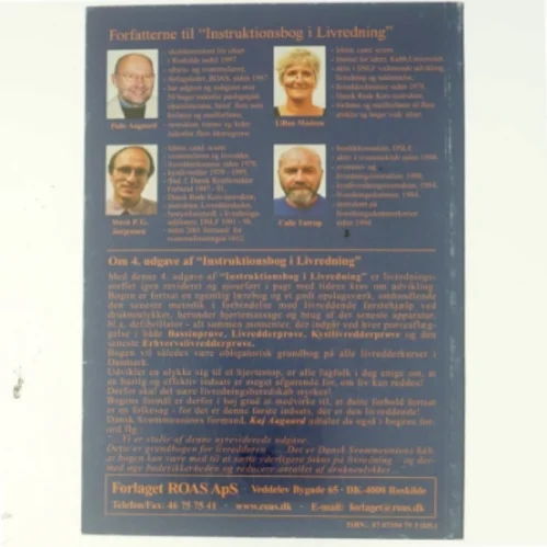 Instruktionsbog i livredning (Bog)