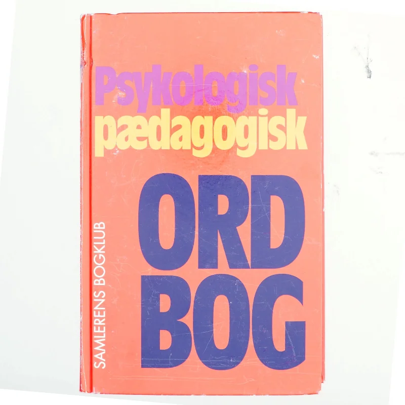 Psykologisk-pædagogisk ordbog (Bog)