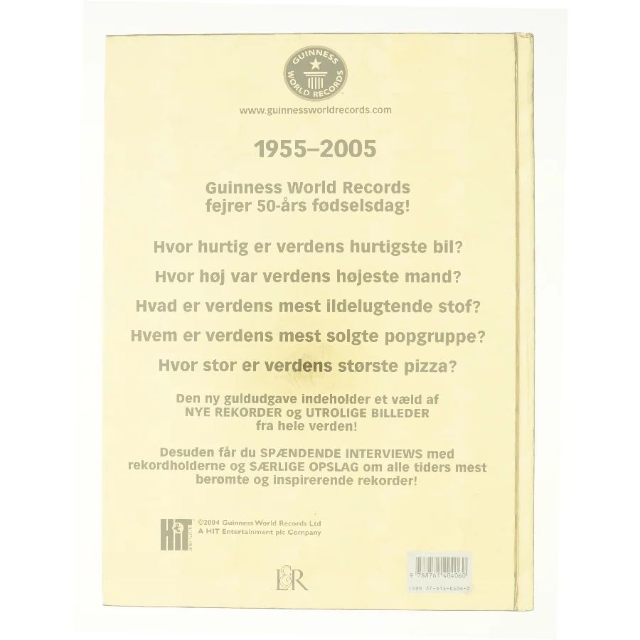 Guiness World Records 2005 (Bog)