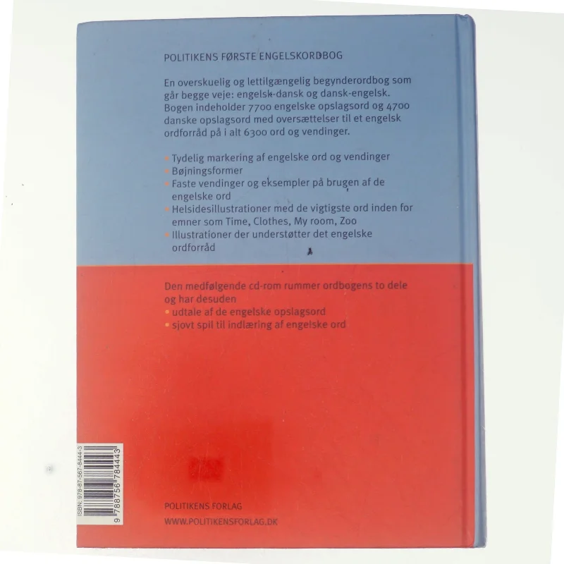 Politikens første engelskordbog af Christian Becker-Christensen (Bog)