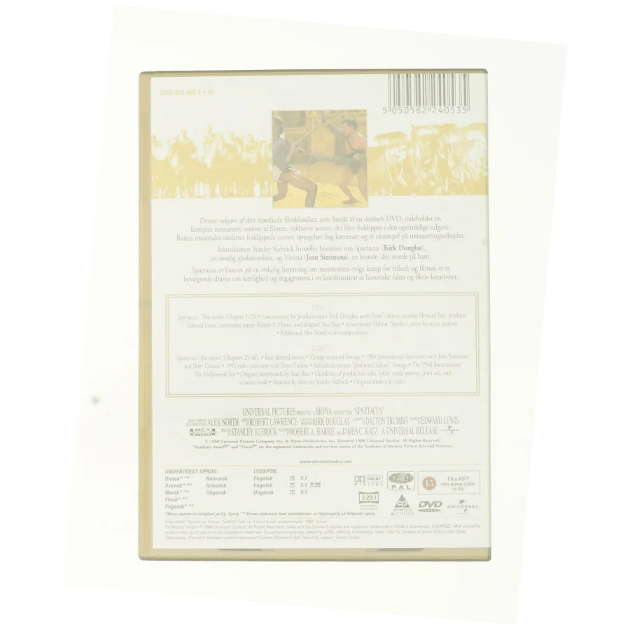 Spartacus Se fra DVD