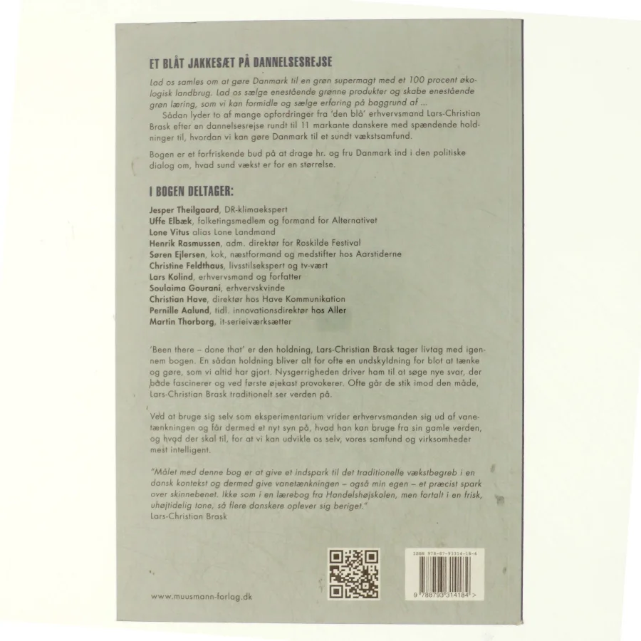 Vilje til forandring - af Lars-Christian Brask