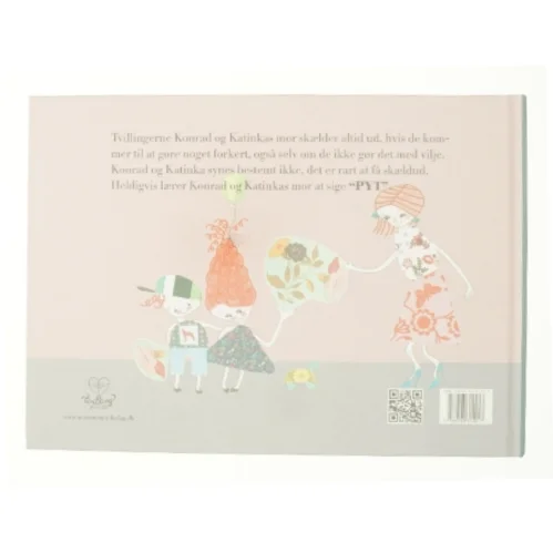 Konrad og Katinka - dengang Konrad og Katinkas mor lærte at sige pyt af Betina Hundebøll, Charlotte Thorhauge (Bog)