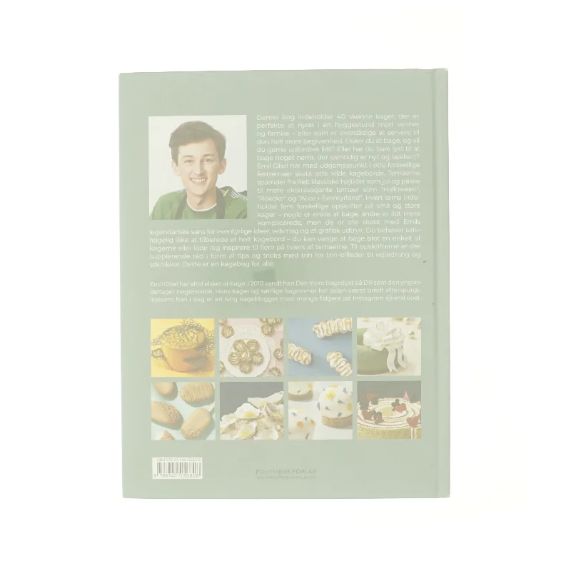 Festlige & fantasifulde kageborde af Emil Obel (f. 2001) (Bog)