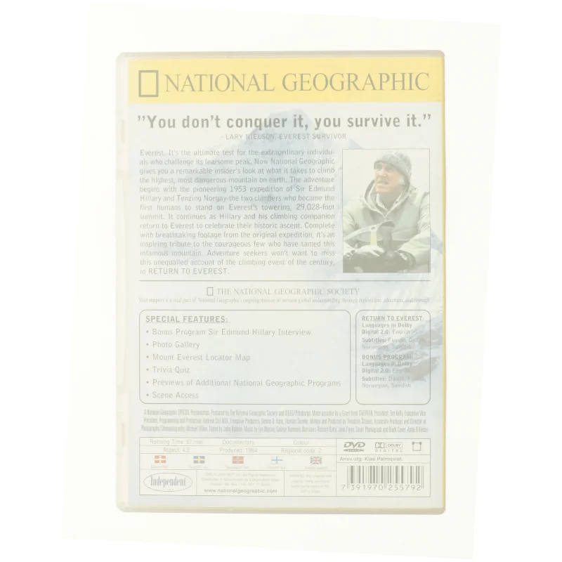 National Geographic: Return to Everest 