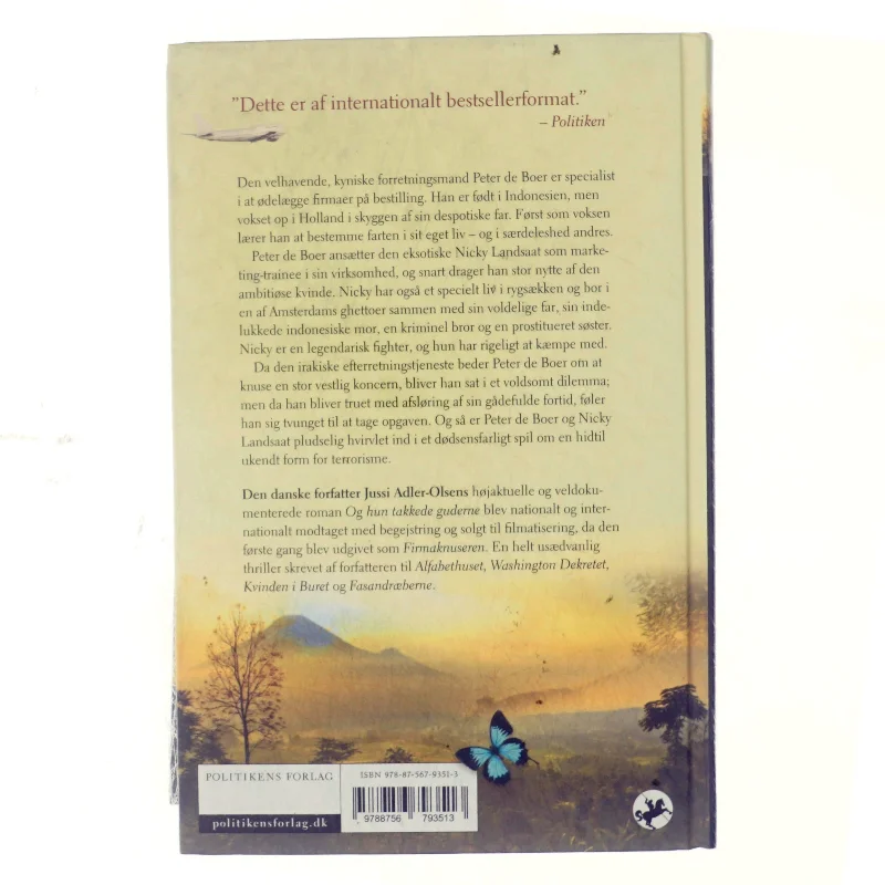 Og hun takkede guderne af Jussi Adler-Olsen (Bog)