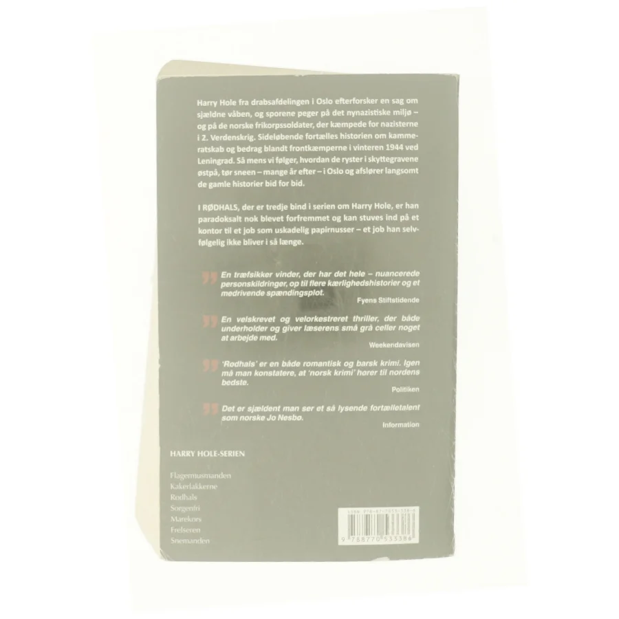 Rødhals af Jo Nesbø (Bog)