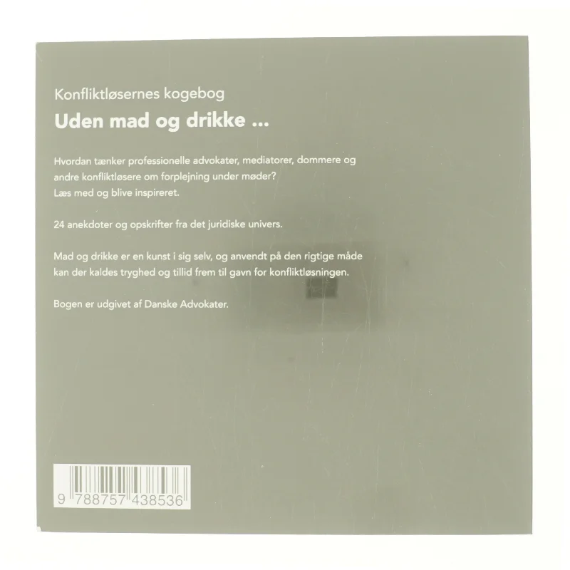 Uden mad og drikke - (Bog)