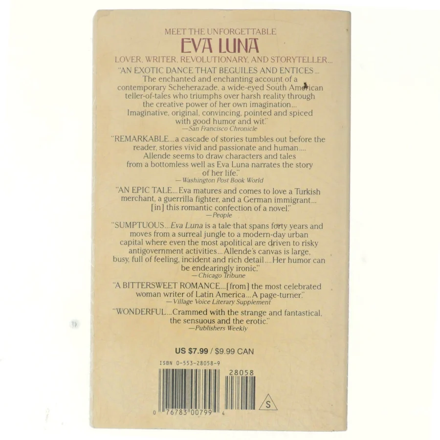 Eva Luna af Isabel Allende