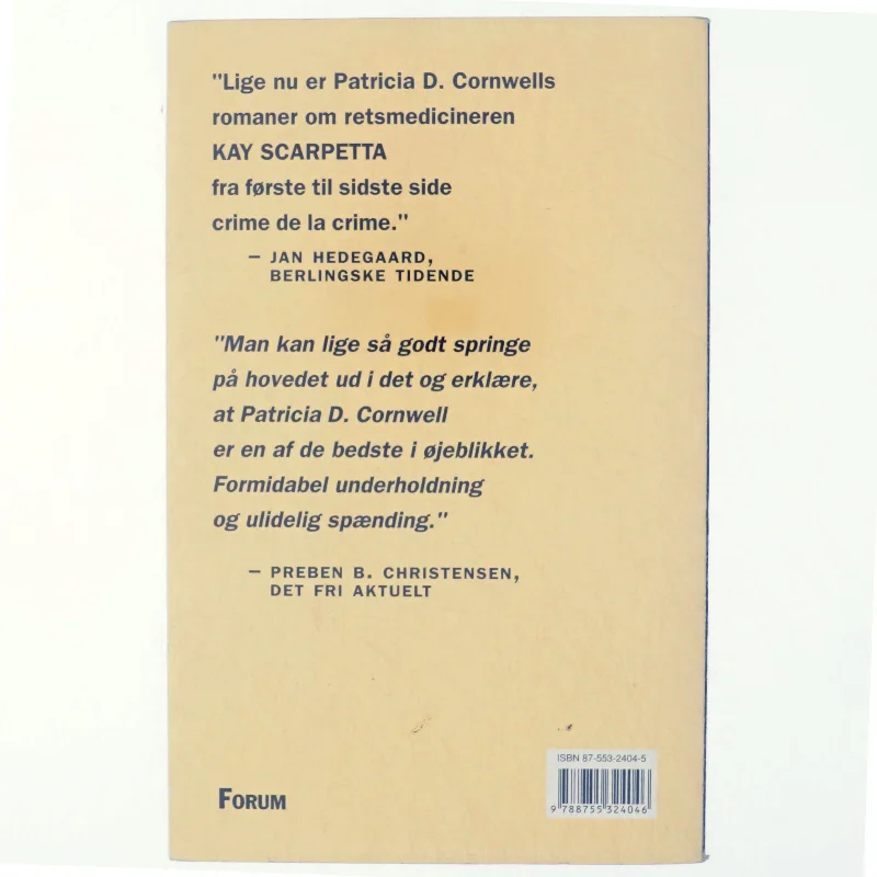 Scarpettas mareridt af Patricia D. Cornwell (Bog)