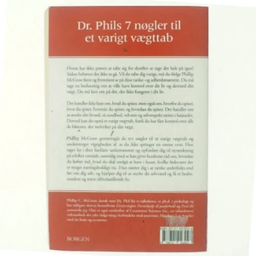 Aldrig mere vægtproblemer : de 7 nøgler til et varigt vægttab af Phillip C. McGraw (Bog)