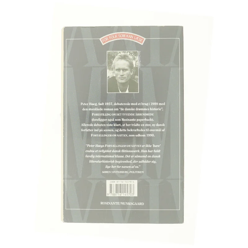 Fortællinger Om Natten af Peter Hoeg (Bog)