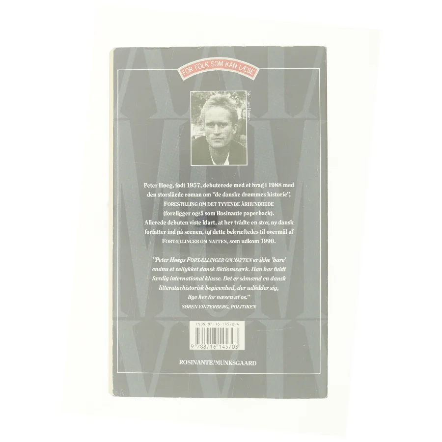 Fortællinger Om Natten af Peter Hoeg (Bog)