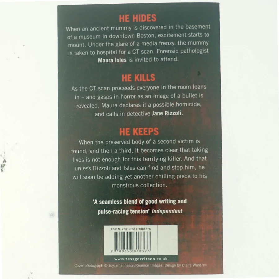 Keeping the Dead af Tess Gerritsen (Bog)