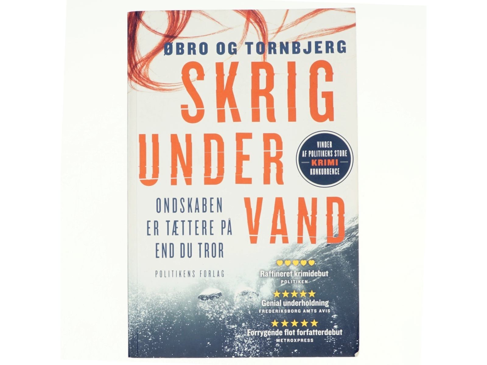 Skrig under vand af Jeanette Øbro Gerlow (Bog)