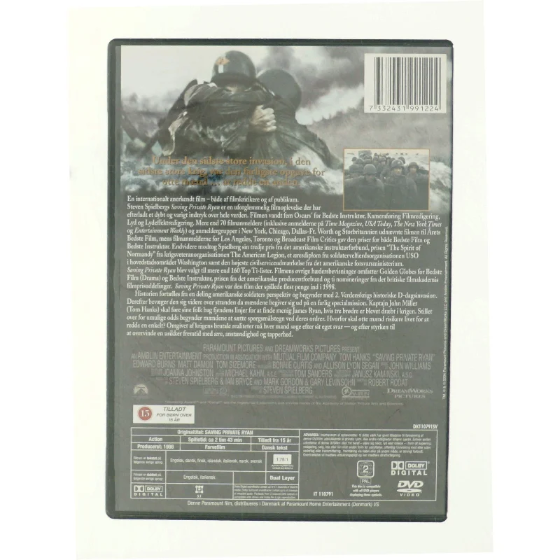 Saving Private Ryan <span class="label label-blank pull-right">60th Anniversary edition</span>