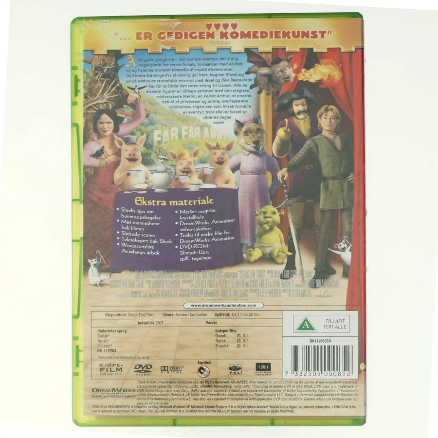Shrek den Tredje
